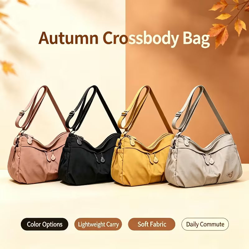 { Buy 1 Get 1 Free } A Classic Women Crossbody Bag with Double Pockets Bag