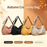 { Buy 1 Get 1 Free } A Classic Women Crossbody Bag with Double Pockets Bag