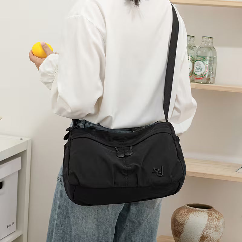 { Buy 1 Get 1 Free } A Classic Women Crossbody Bag with Double Pockets Bag