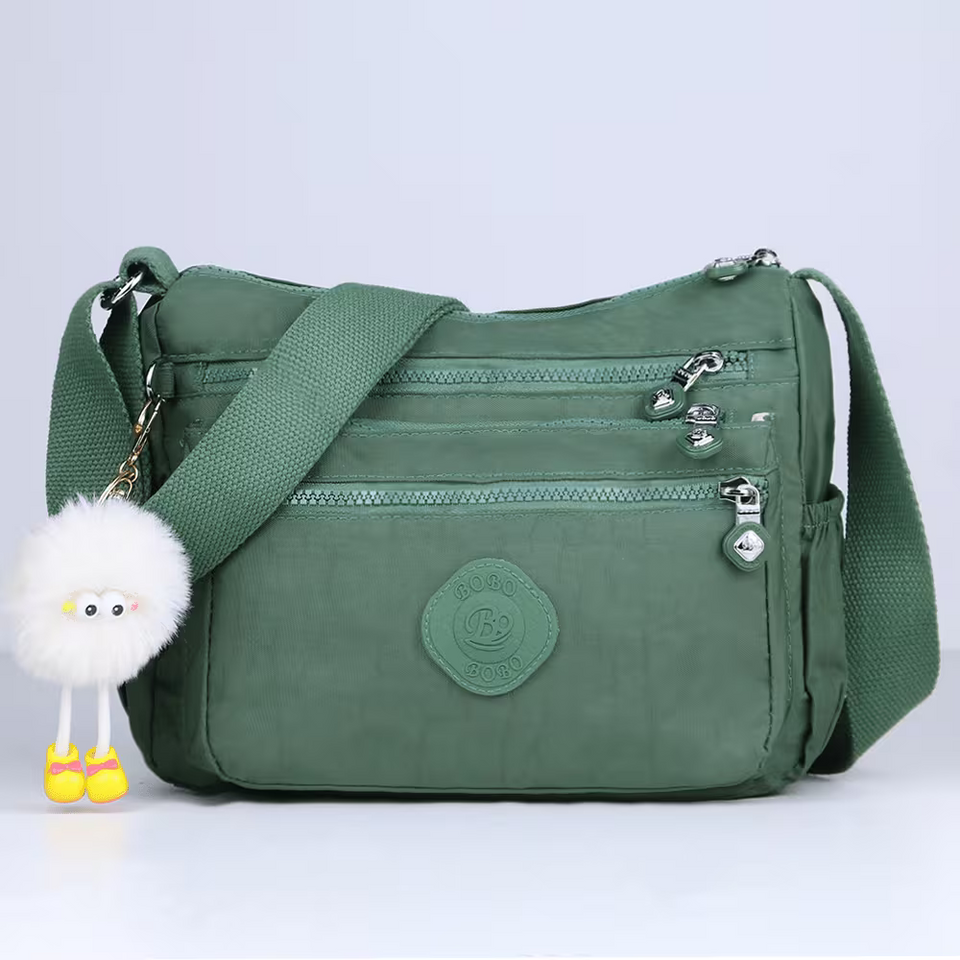 (BUY 1 GET 1 FREE) Stylish Lightweight Multi-Pocket Crossbody Bag