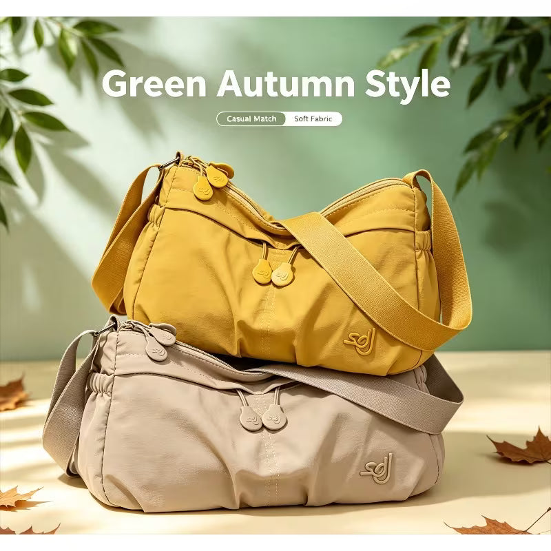 { Buy 1 Get 1 Free } A Classic Women Crossbody Bag with Double Pockets Bag