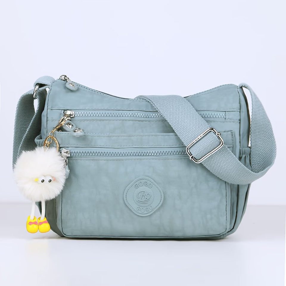 (BUY 1 GET 1 FREE) Stylish Lightweight Multi-Pocket Crossbody Bag