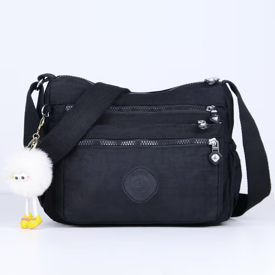 (BUY 1 GET 1 FREE) Stylish Lightweight Multi-Pocket Crossbody Bag