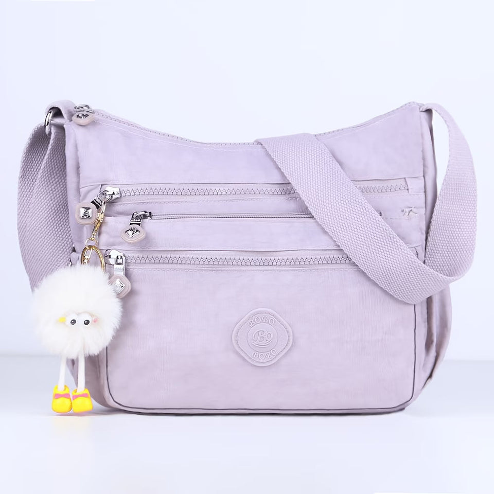 (BUY 1 GET 1 FREE) Stylish Lightweight Multi-Pocket Crossbody Bag