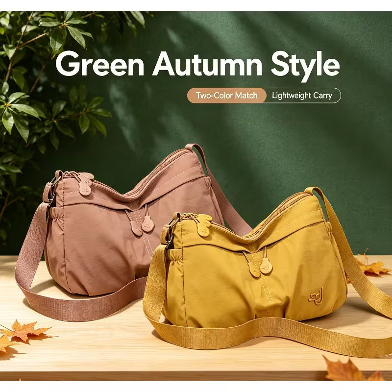 { Buy 1 Get 1 Free } A Classic Women Crossbody Bag with Double Pockets Bag