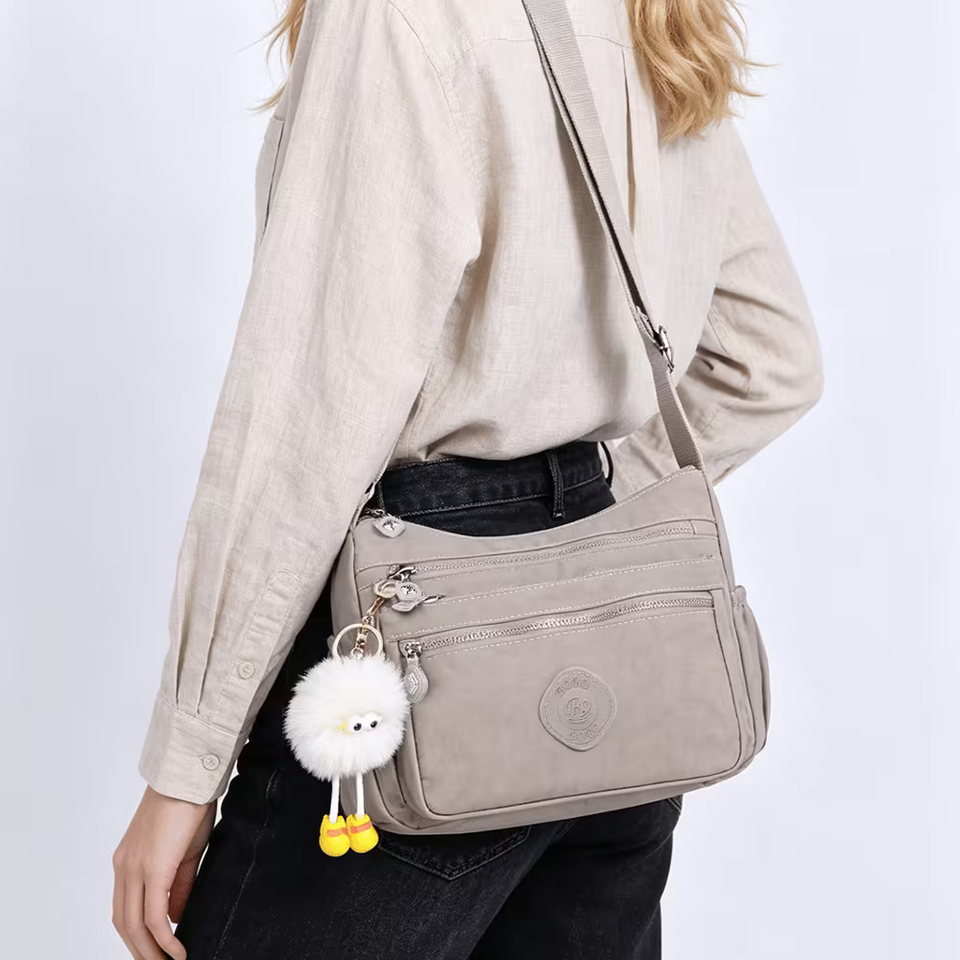 (BUY 1 GET 1 FREE) Stylish Lightweight Multi-Pocket Crossbody Bag