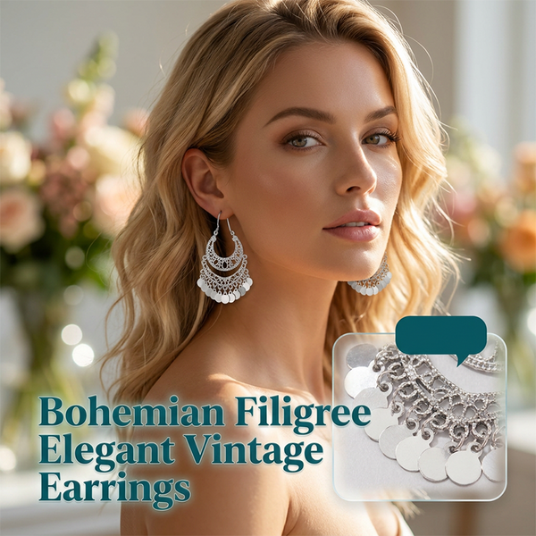 { Combo of 3 } Elegant Vintage U-Shaped Dangle Earrings