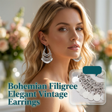 { Combo of 3 } Elegant Vintage U-Shaped Dangle Earrings