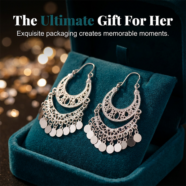{ Combo of 3 } Elegant Vintage U-Shaped Dangle Earrings