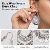 { Combo of 3 } Elegant Vintage U-Shaped Dangle Earrings