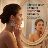 { Combo of 3 } Elegant Vintage U-Shaped Dangle Earrings