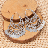 { Combo of 3 } Elegant Vintage U-Shaped Dangle Earrings